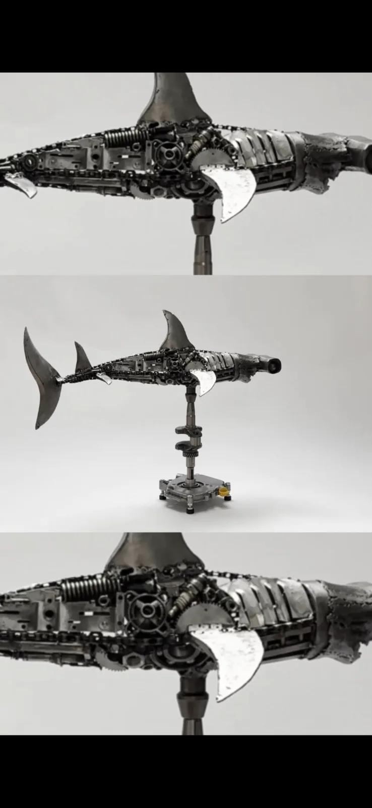 Bruce, custom art & sculpture made by Ben J.
