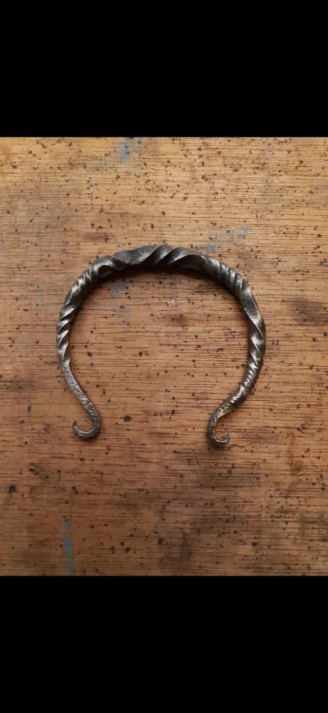 Forged bracelet, custom jewellery & accessories made by Ben J.