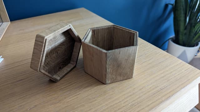 Hexagonal Jewellery box