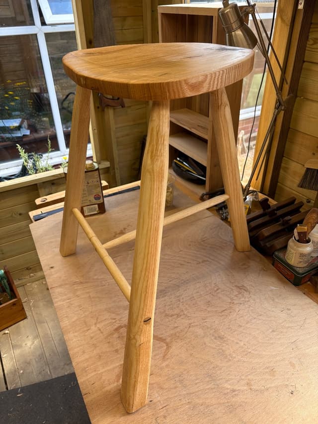 Greenwood stool