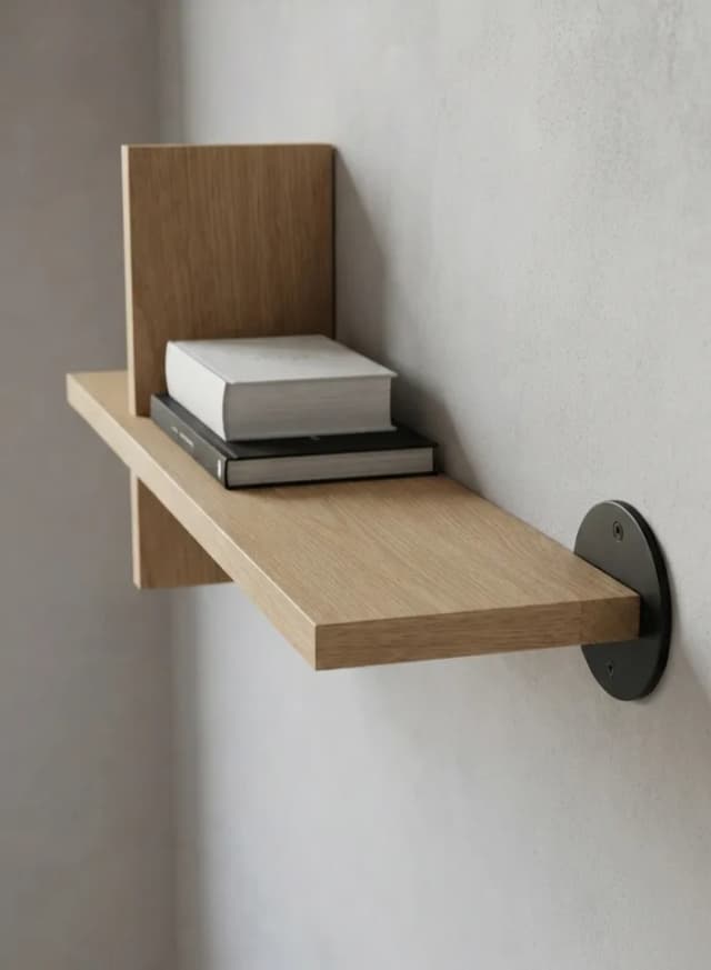 Floating shelving units