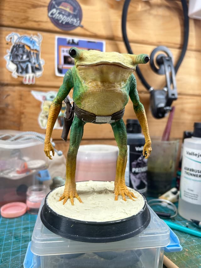 Turgle Statue, custom art & sculpture made by Danielle P.
