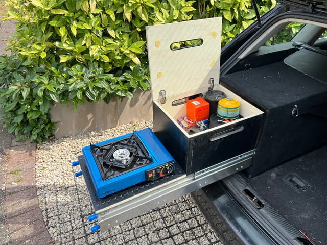 Pull out car drawers